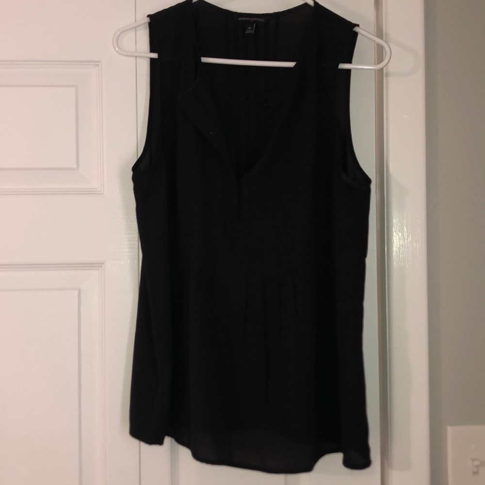 Black tank blouse